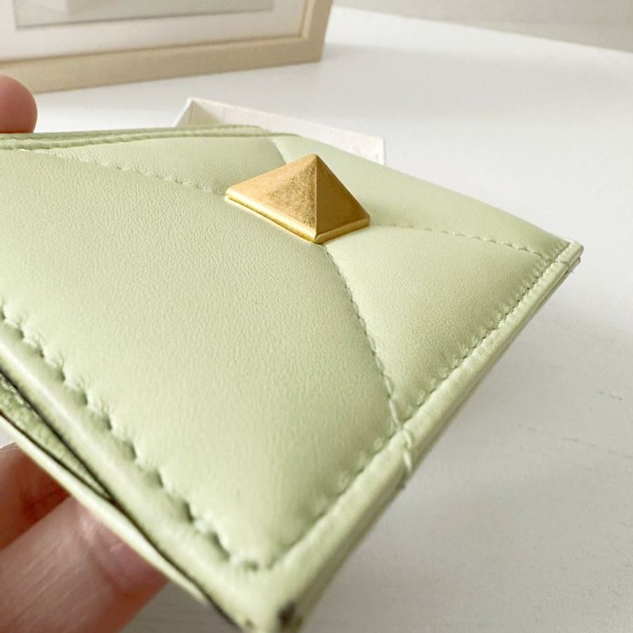 Valentino Card holder 小羊皮 卡夾鉚釘-7