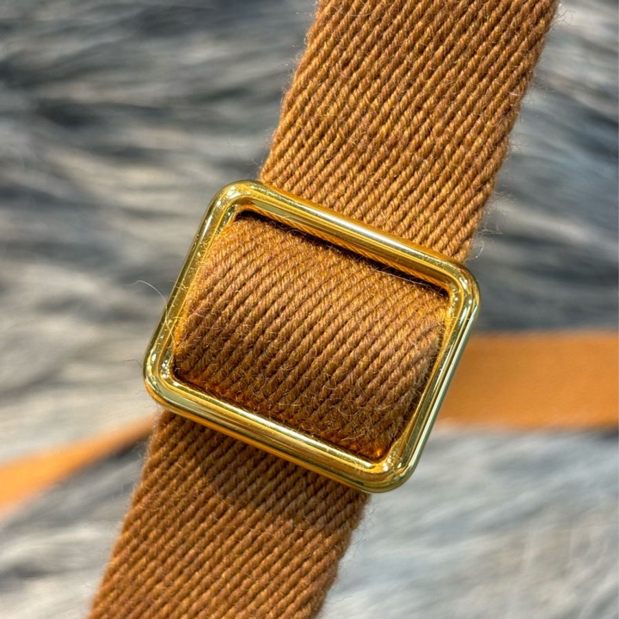 HERMES MINI Jypsiere 金棕色 焦糖 吉普賽 金釦 翻蓋包 側背包 肩背包 斜背包-44