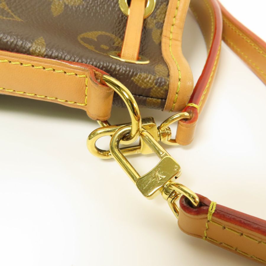 LOUIS VUITTON 【激減優惠】Monogram Nano Noe金扣手挽肩背兩用袋-11