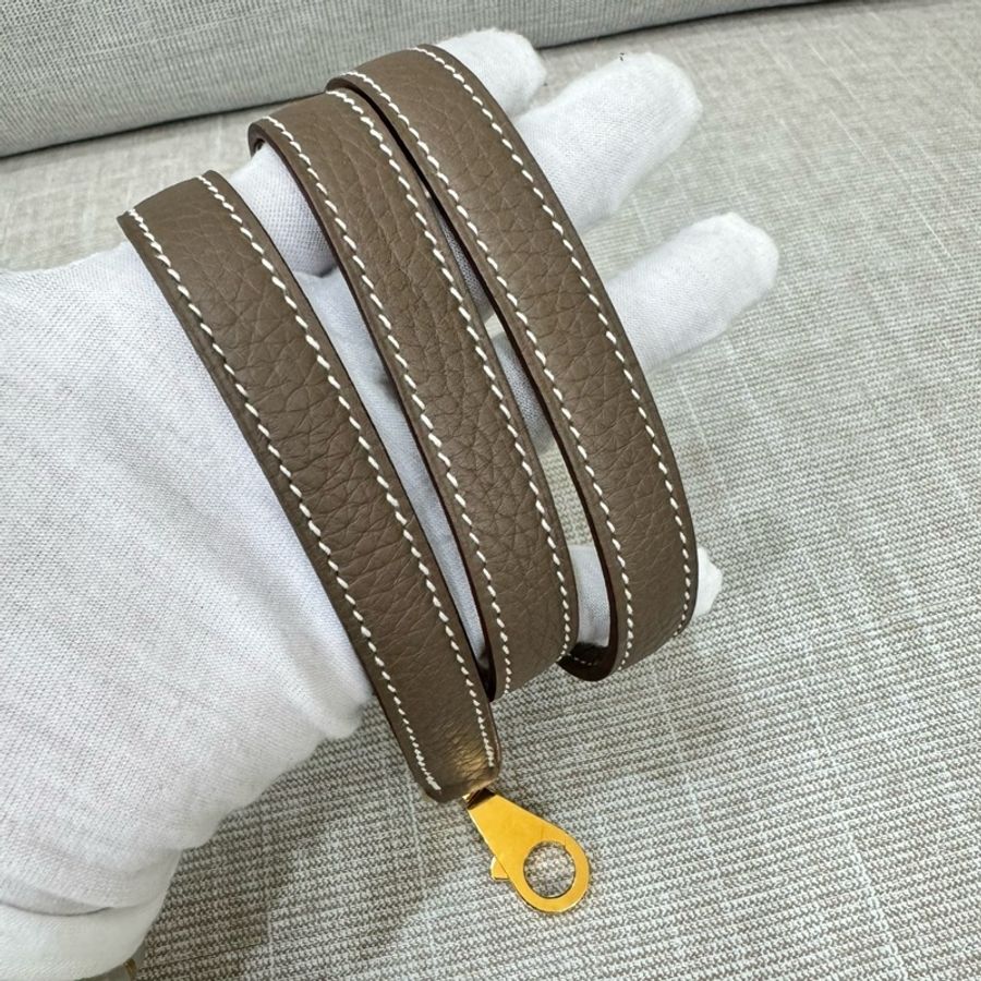 愛馬仕~Hermes Bolide 31大象灰金 D刻 TC皮-26