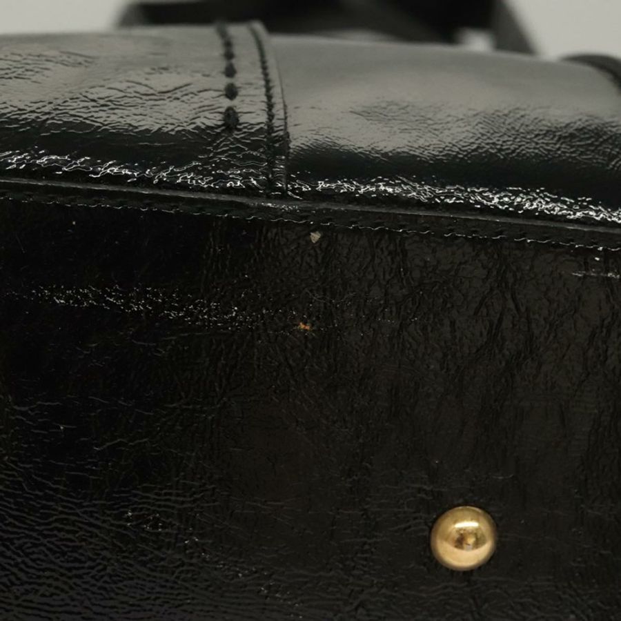 【日本直送】SAINT LAURENT Muse 肩背包 琺瑯黑金款式 正品 sw1147-5