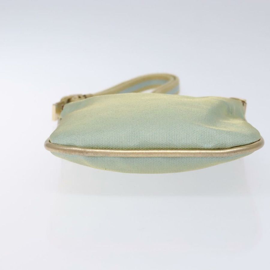 【日本直送】GUCCI Sherry Line 帆布單肩包 淺藍色 金色 005 0814 正品 135629-4