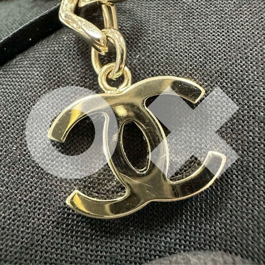 香奈兒Chanel choker 22S淡金色項鍊頸鏈誠可小議-6