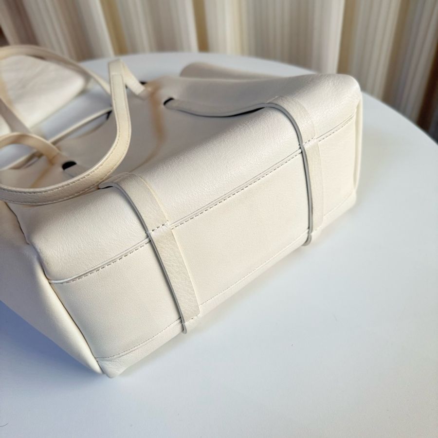 ✔️BALENCIAGA 巴黎世家 Everyday Tote XS 489813 牛皮托特包/斜背包/手提包/白色-33