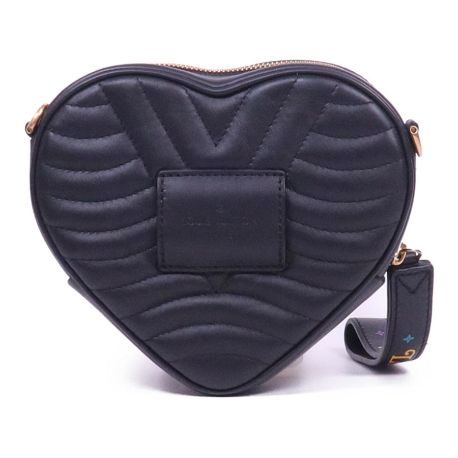 LOUIS VUITTON 【激減優惠】牛皮皮革New Wave Heart Bag金扣肩背袋-1