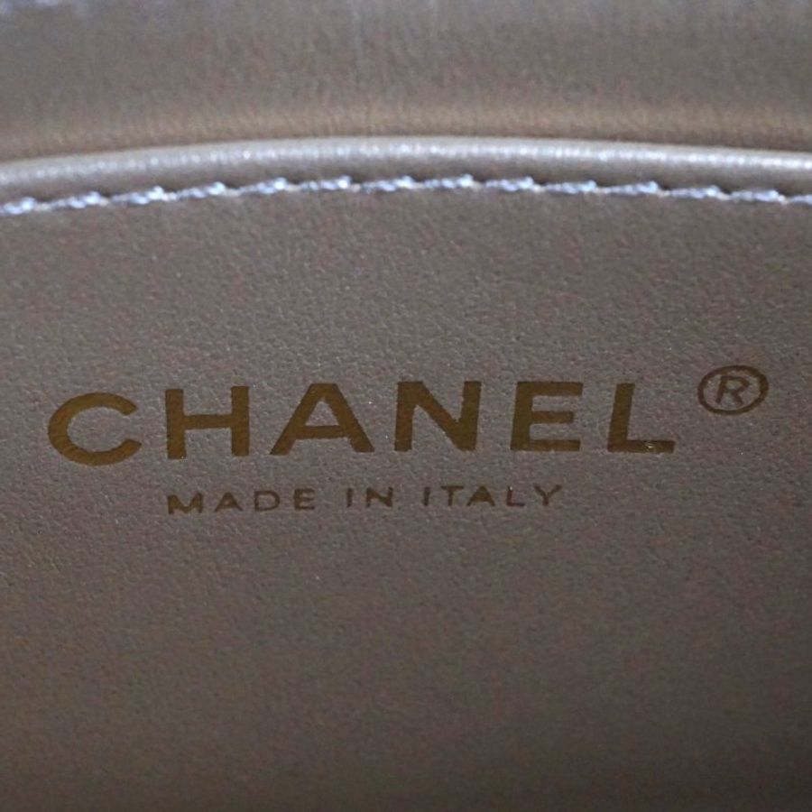 CHANEL 香奈兒 AS4973 黑色羊皮琺瑯扣口蓋包 斜背包 肩背包(晶片版)-18
