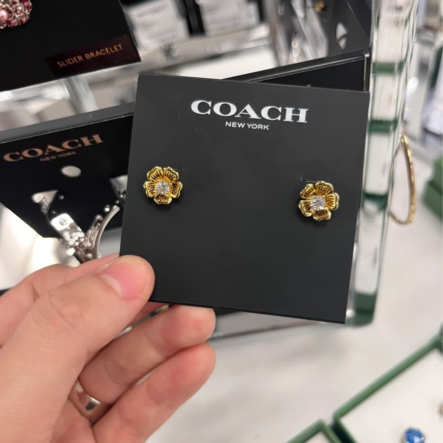 coach 耳釘-0