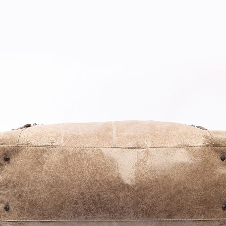 二手 6成新 Balenciaga Weekender Beige Bag-6