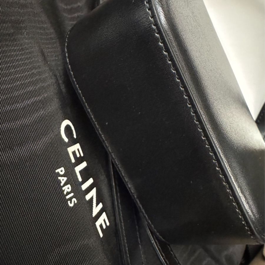 大降價~9成新 Celine凱旋門 mini 牛皮小廢包Lisa同款(歡迎議價-1