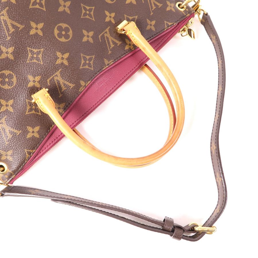 LOUIS VUITTON 【激減優惠】Monogram Pallas金扣手挽肩背兩用袋-7
