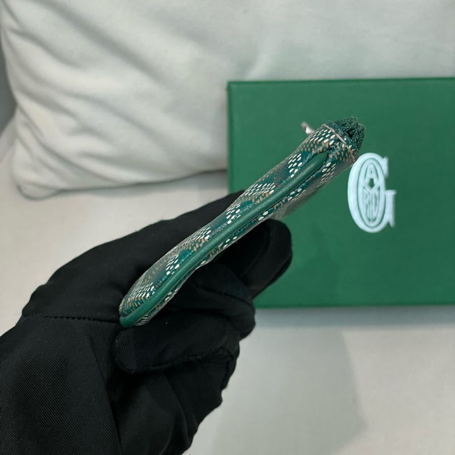 GOYARD 綠色零錢鑰匙包 I483NY-3