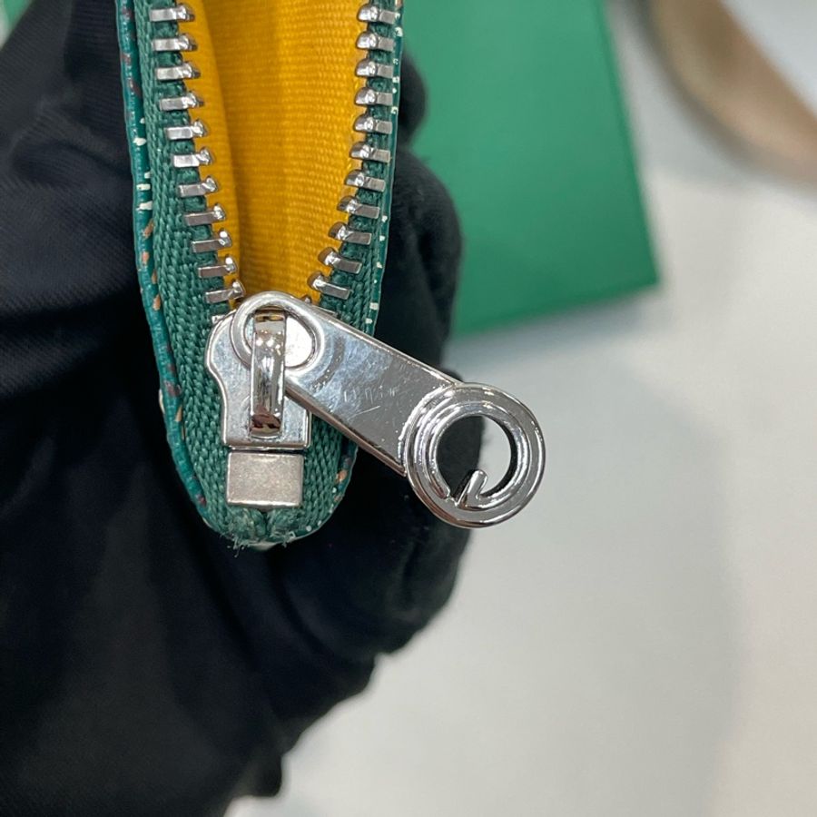GOYARD 綠色零錢鑰匙包 I483NY-14
