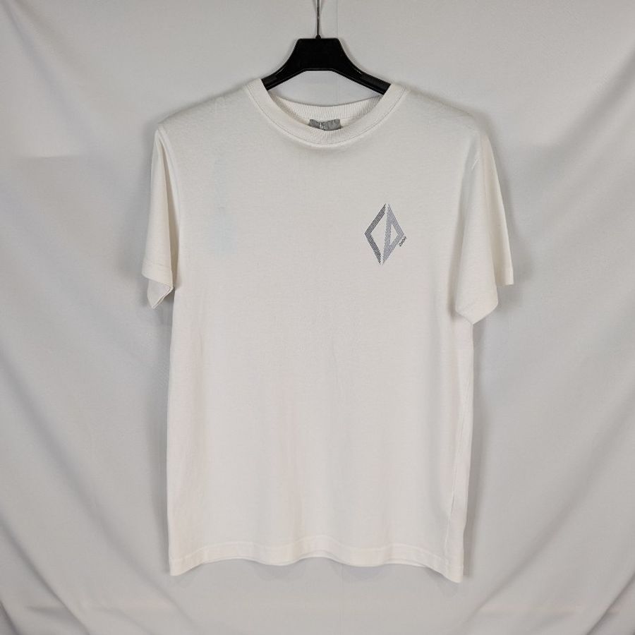 莉亞精品♡Dior 菱格CD刺繡短袖 XS 二手美品-0