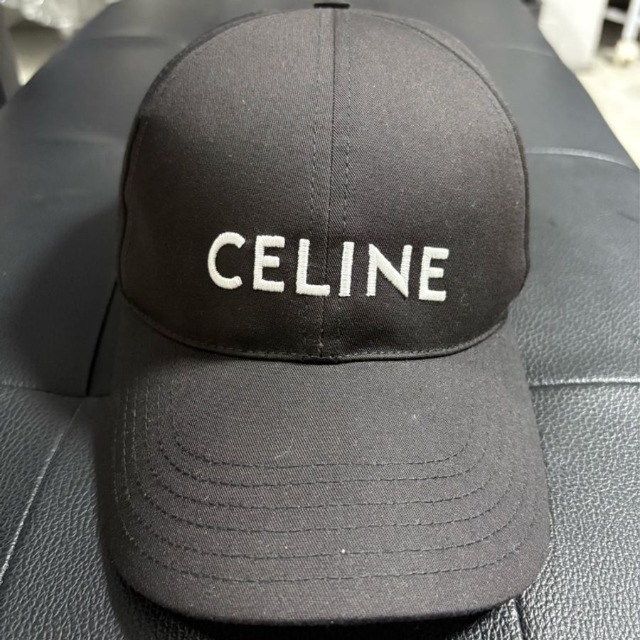 Celine 刺繡Logo Dad Hat-0