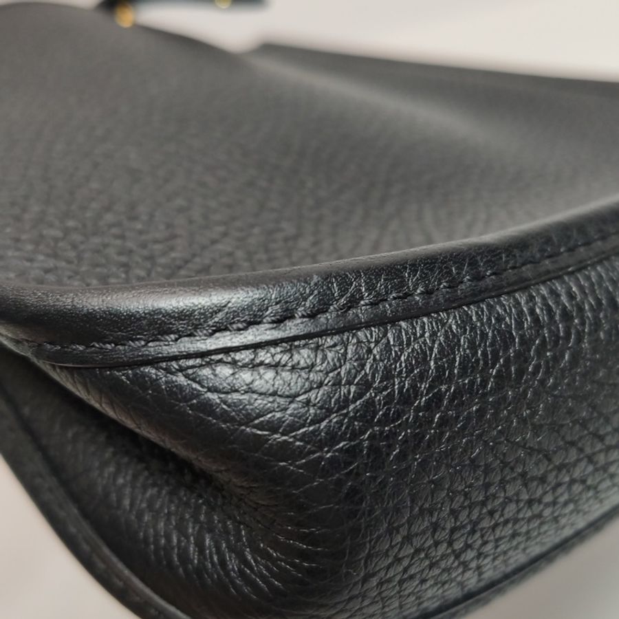 HERMES mini Lindy 2代黑金 全新全配 剛出專櫃K刻-18