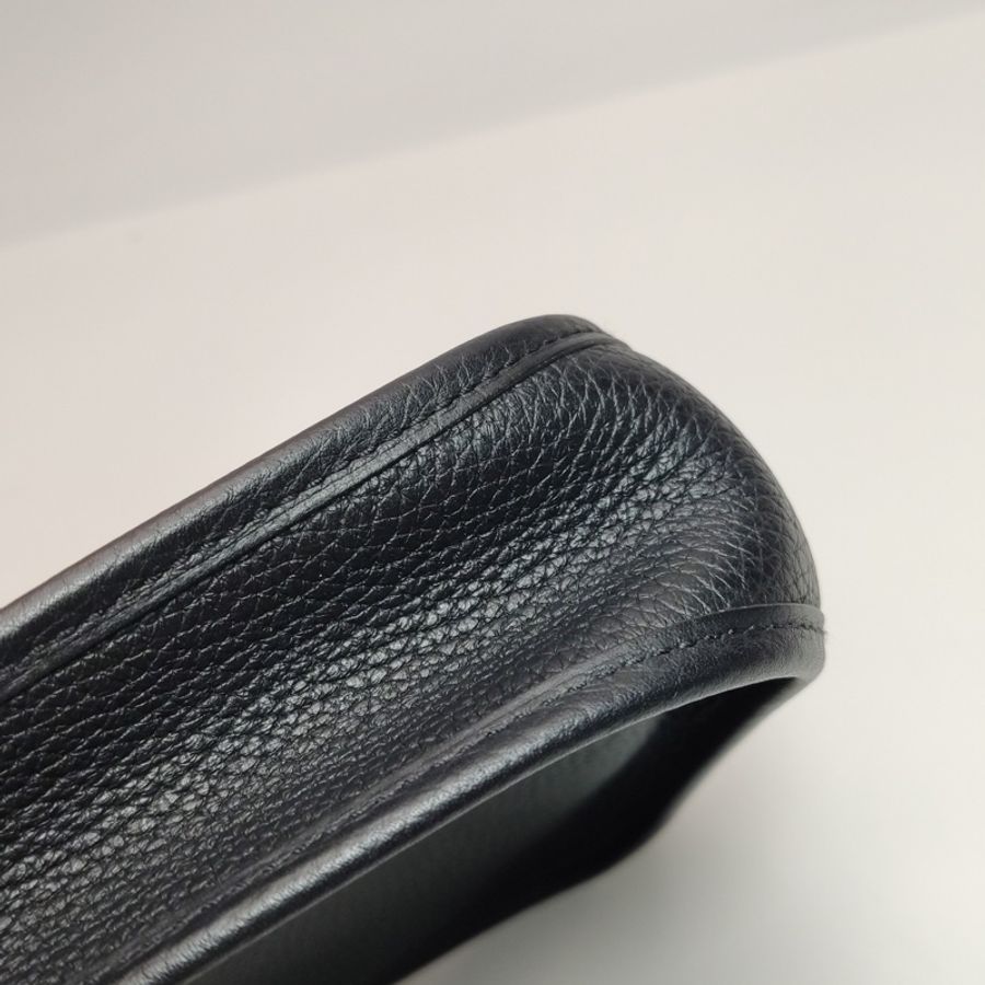 HERMES mini Lindy 2代黑金 全新全配 剛出專櫃K刻-19