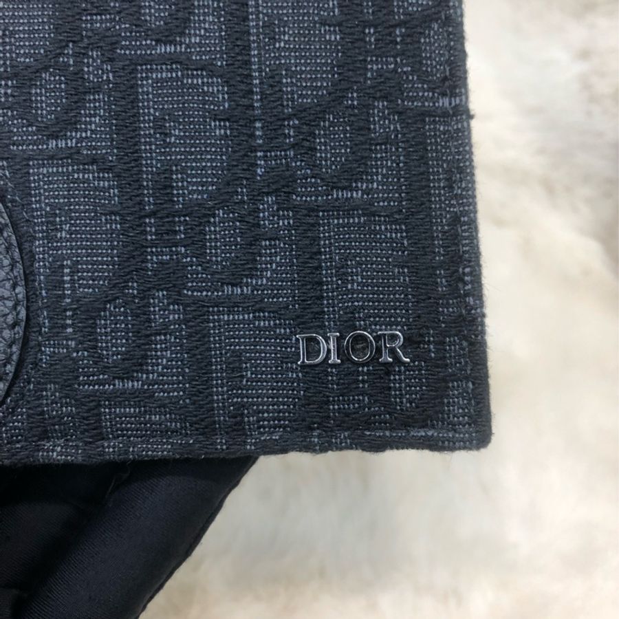 Dior Oblique 黑色銀包 I550EF-9