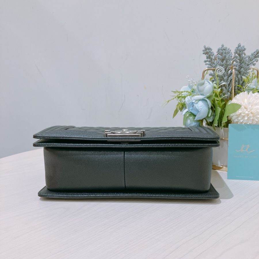 TK1789 CHANEL 香奈兒中號翻蓋式鍊帶包包BOY MEDIUM 25CM HANDBAGS-25