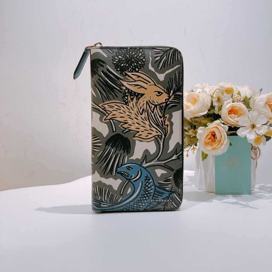 TW4414 Burberry巴寶莉長款拉鏈錢包 Long Wallet-0