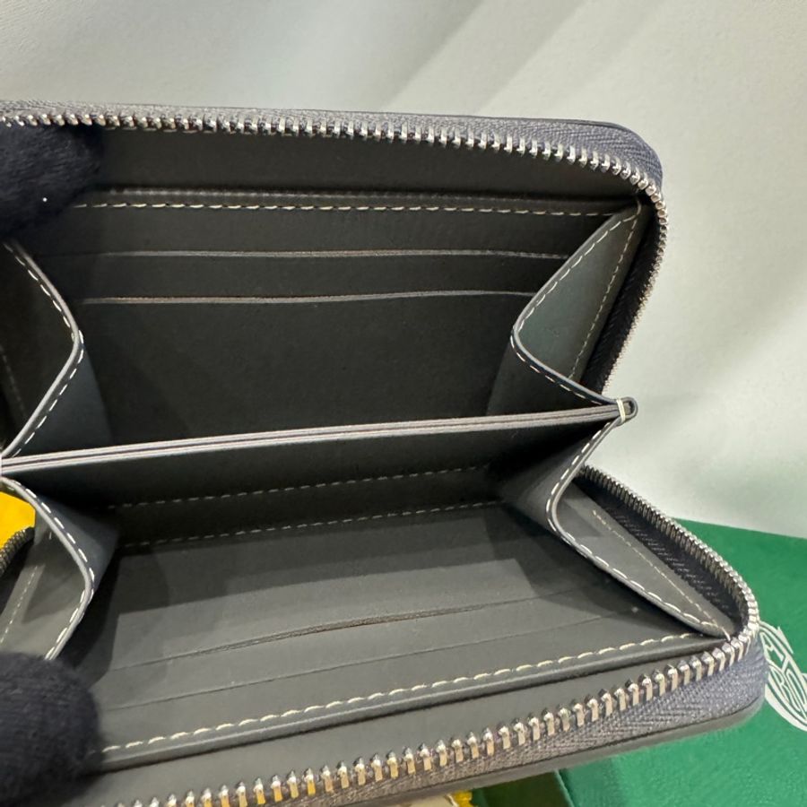 Goyard 零錢包 短夾 灰色-4