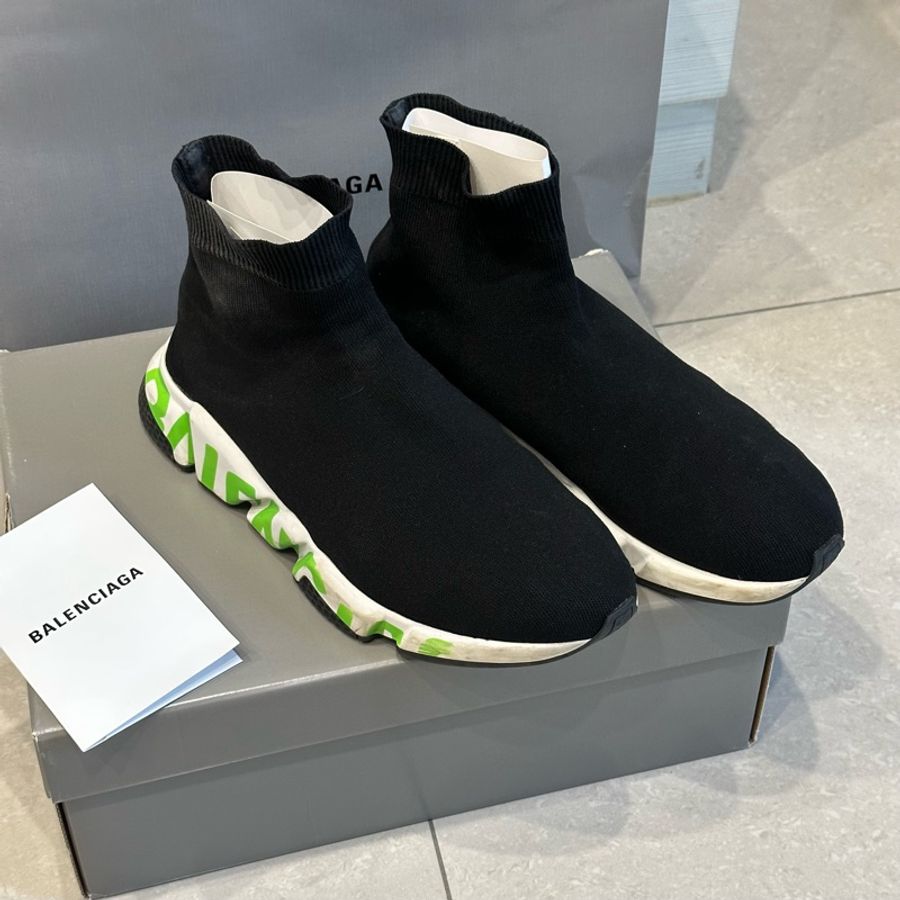 44碼全配 25年台灣購入❤️ balenciaga #襪套鞋 #運動鞋 #襪套靴 #布鞋-0