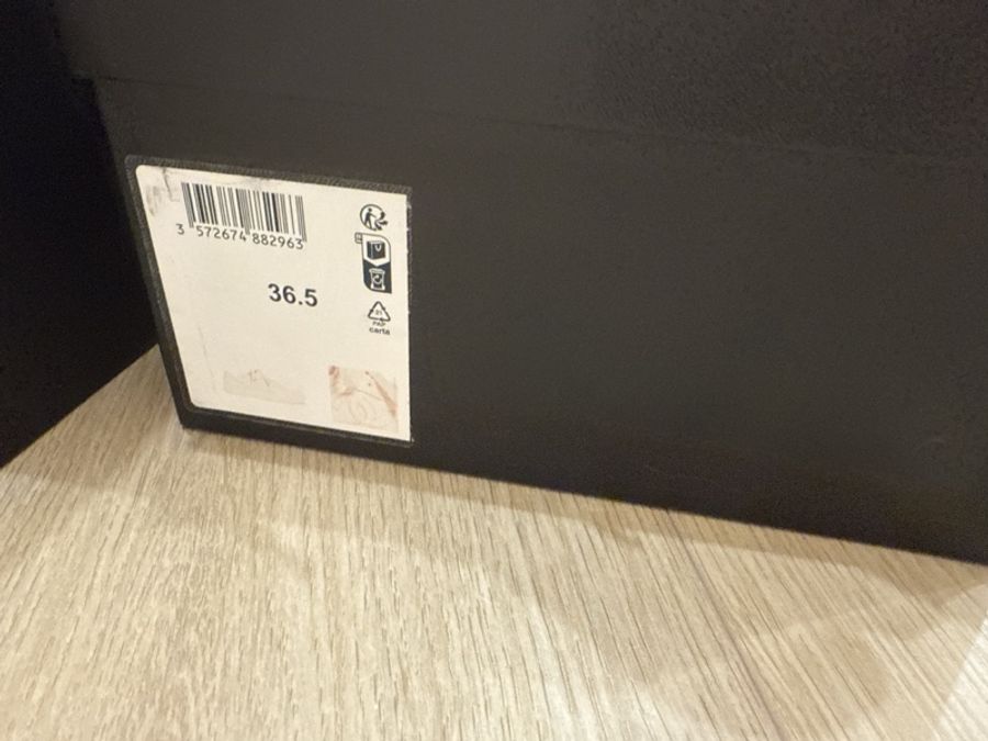 CHANEL 經典雙C LOGO小牛皮運動鞋(白色) 36.5 小白鞋 板鞋-5