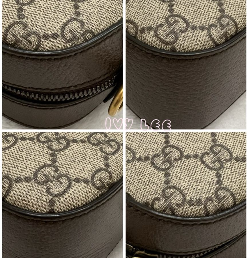 GUCCI 476467 綠紅綠織帶 經典老花虎頭相機包 斜背包 正品 二手精品-16