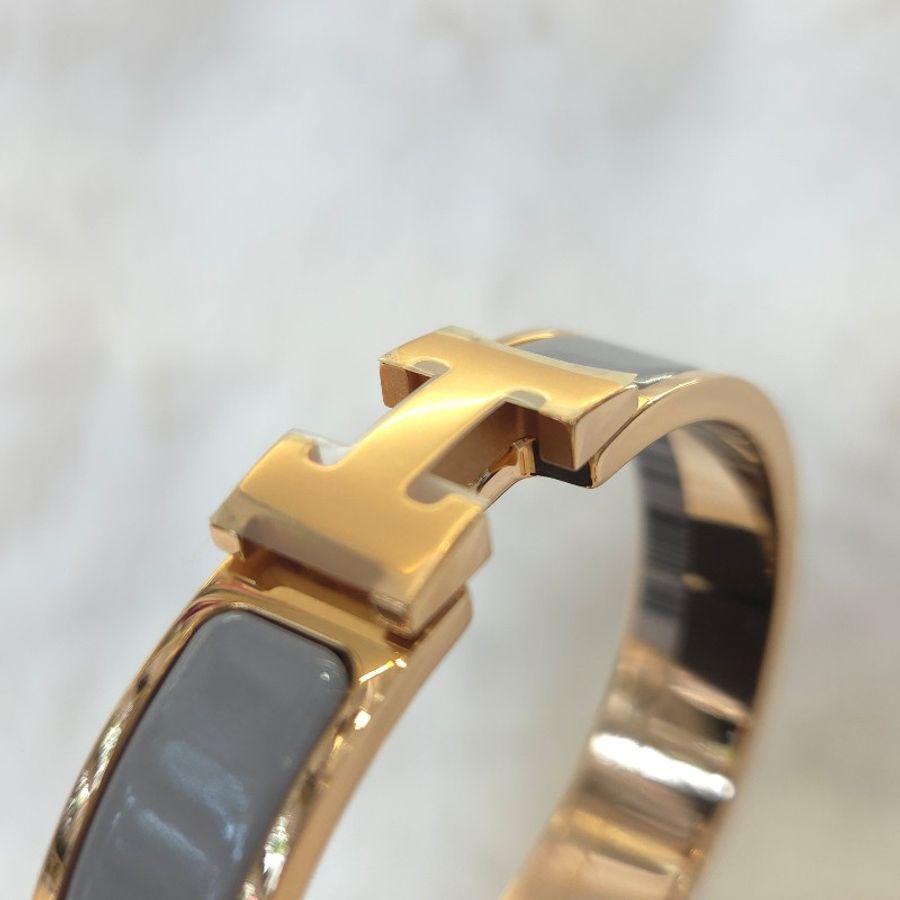 Hermès Clic H 琺瑯手環-3