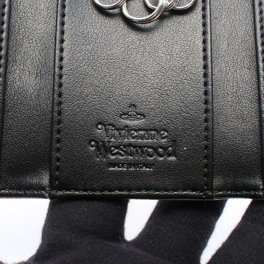 Vivienne Westwood Orb 鑰匙圈 51020001S0012O101 帆布 粉紅 黑色 全新 女士-3
