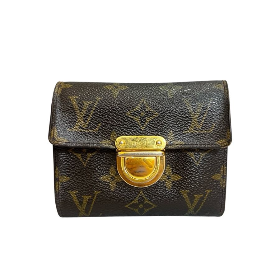 Louis Vuitton 經典曼哈頓扣頭拉鍊短夾-0