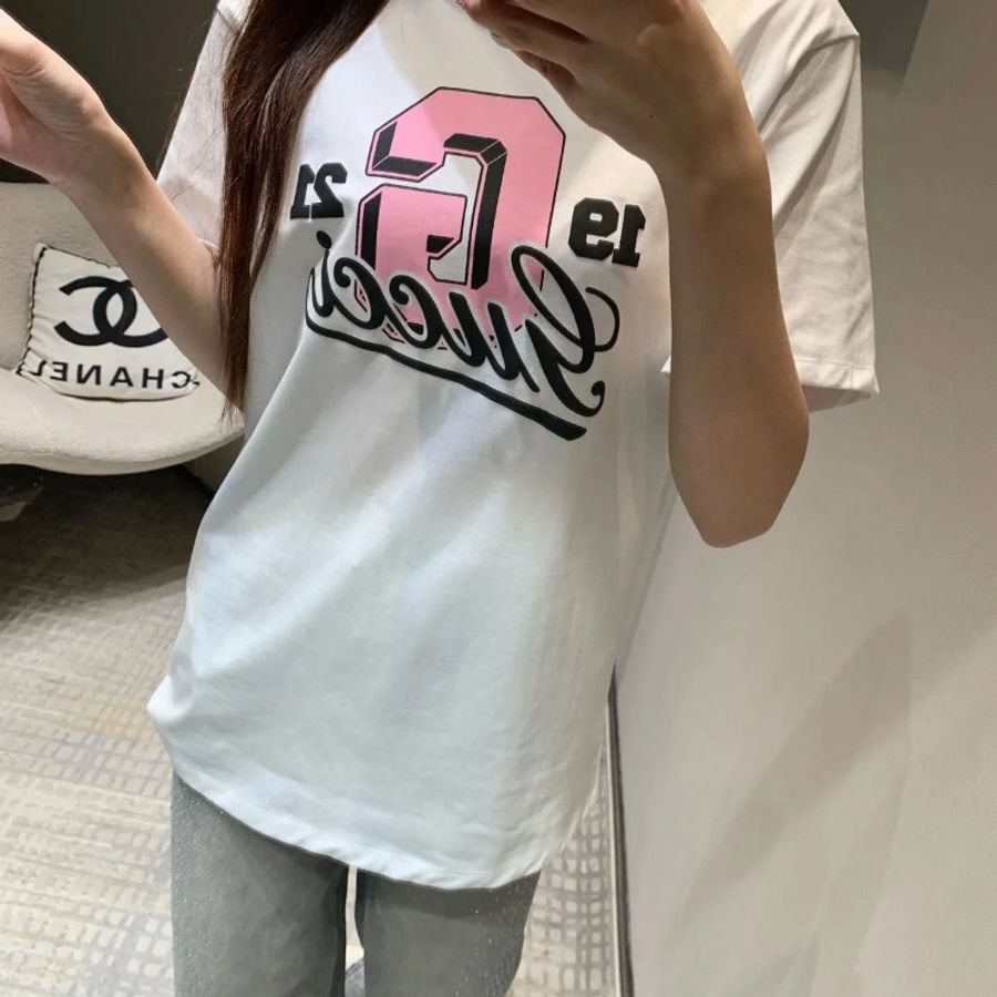 莉亞精品♡Gucci 大logo圓領短袖 XS 二手美品-2