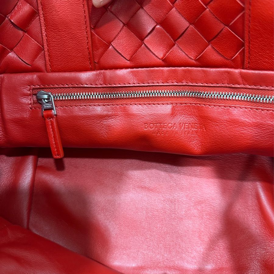 Bottega Veneta BV Medium Campana 紅色 托特包 購物包 肩背包 手提包 側背包-18
