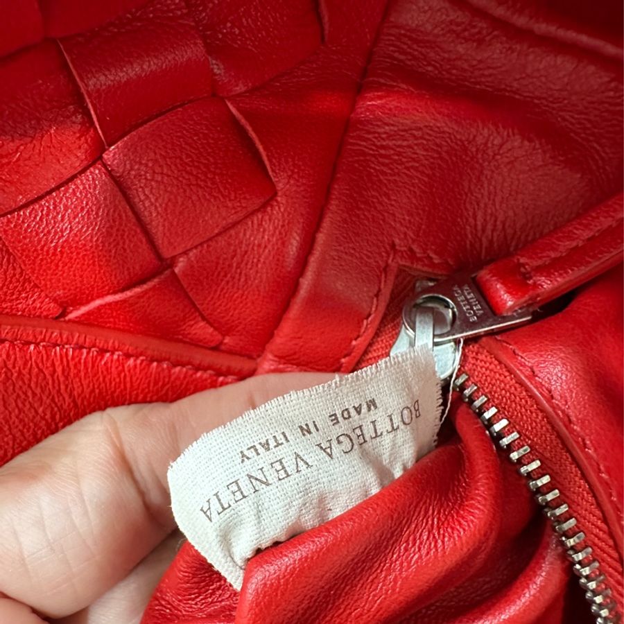 Bottega Veneta BV Medium Campana 紅色 托特包 購物包 肩背包 手提包 側背包-22