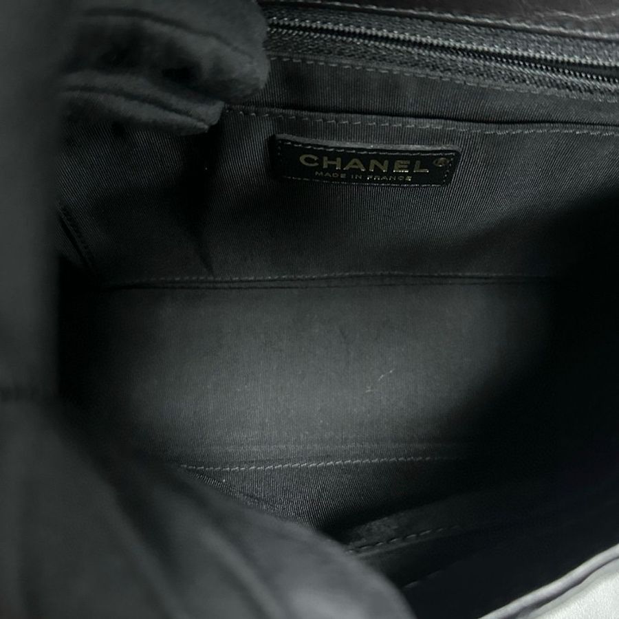 Chanel handle flap-18