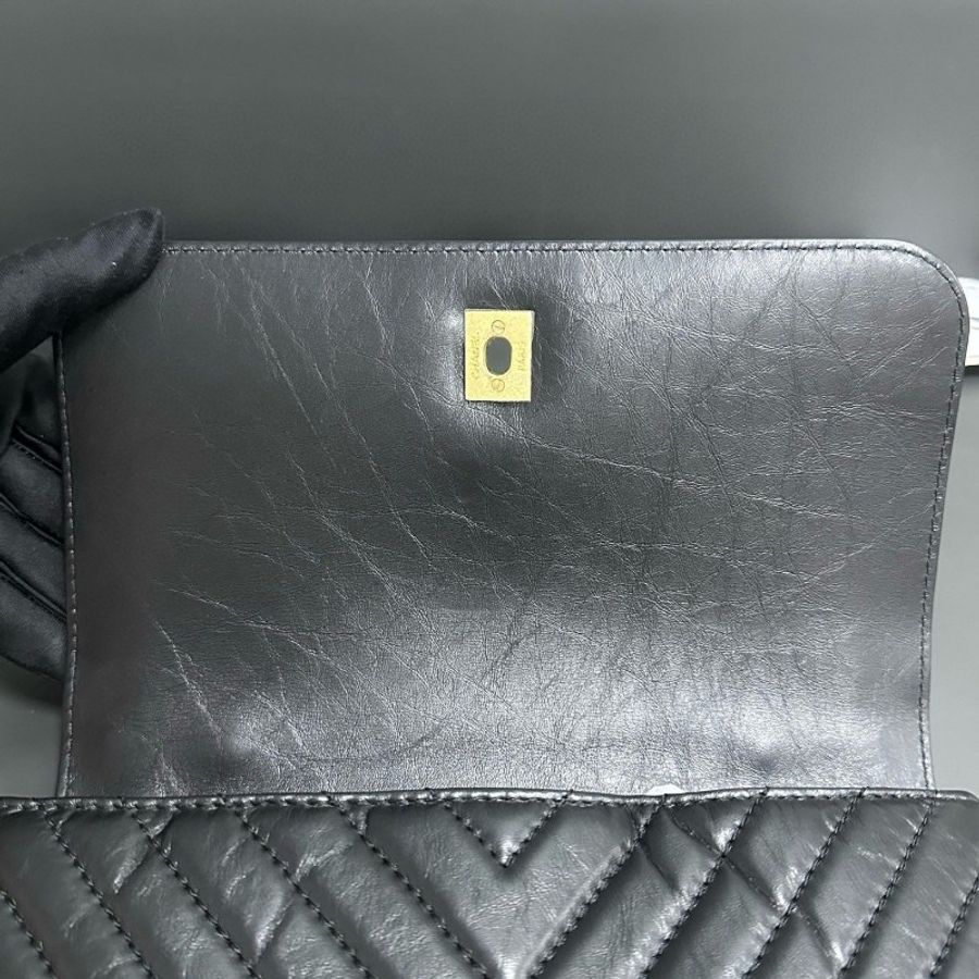 Chanel handle flap-21