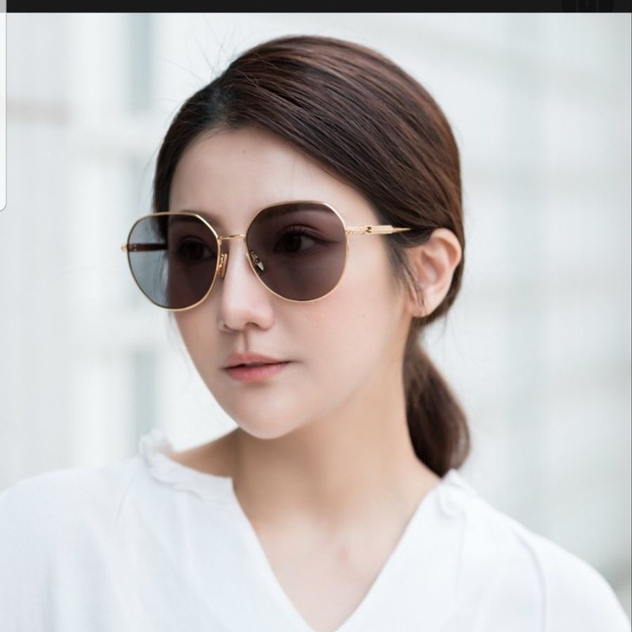 FENDI 太陽眼鏡(金色)-5