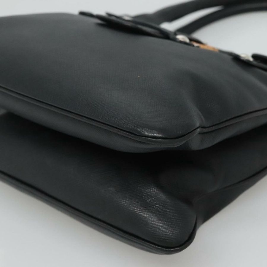 【日本直送】Salvatore Ferragamo Gancini 手袋 皮革 黑色 銀色 正品 126582-8
