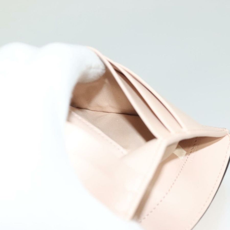【日本直送】Chloe 皮夾 真皮 粉紅色 金飾 正品 127897V-19