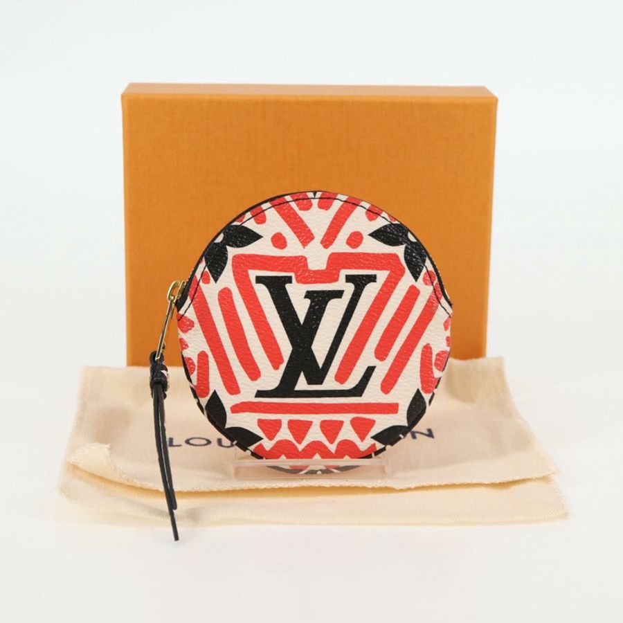 【日本直送】路易威登 Monogram Crafty 圓形零錢包 紅色 M69505 LV 正品 127809M-11