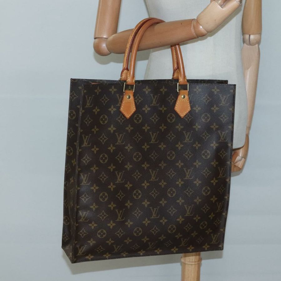 【日本直送】路易威登 Monogram Sac Plat 手提包 M51140 LV 正品 128308-18