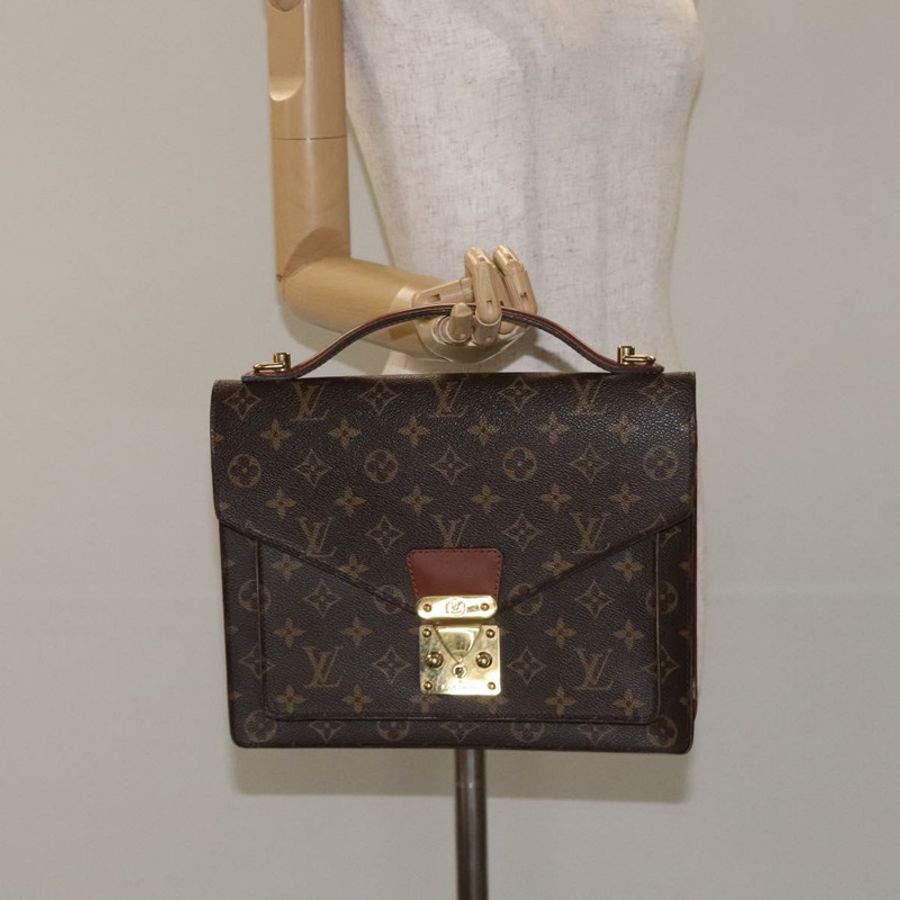 【日本直送】路易威登 Monogram Monceau 28 手提包 M51185 LV 正品 130236-23