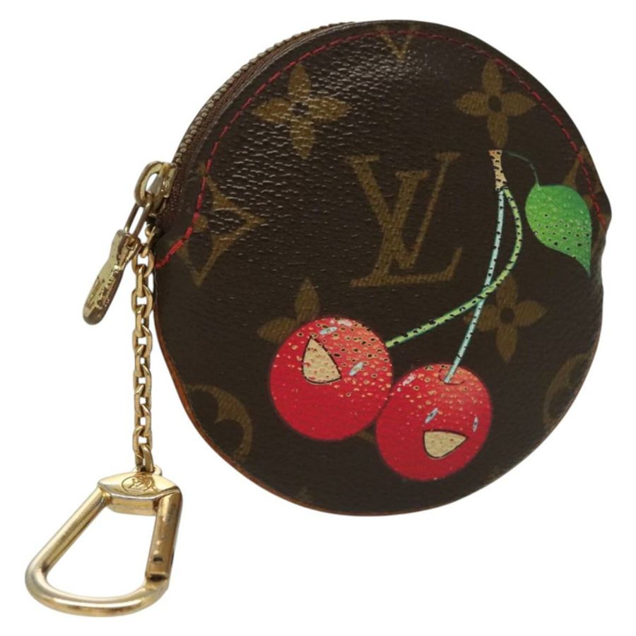 【日本直送】路易威登 Monogram Cherry Porte Monnaie Ron 零錢包 M95043 正品 128828-0