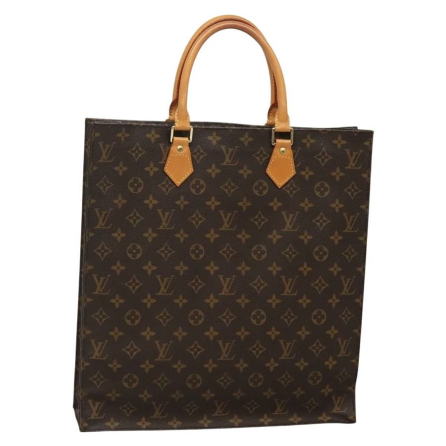 【日本直送】路易威登 Monogram Sac Plat 手提包 M51140 LV 正品 132837-0