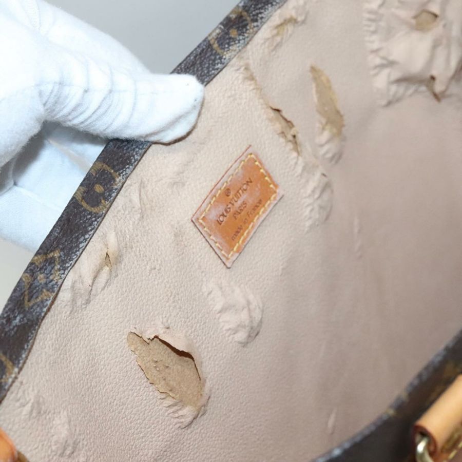 【日本直送】路易威登 Monogram Sac Plat 手提包 M51140 LV 正品 132837-9