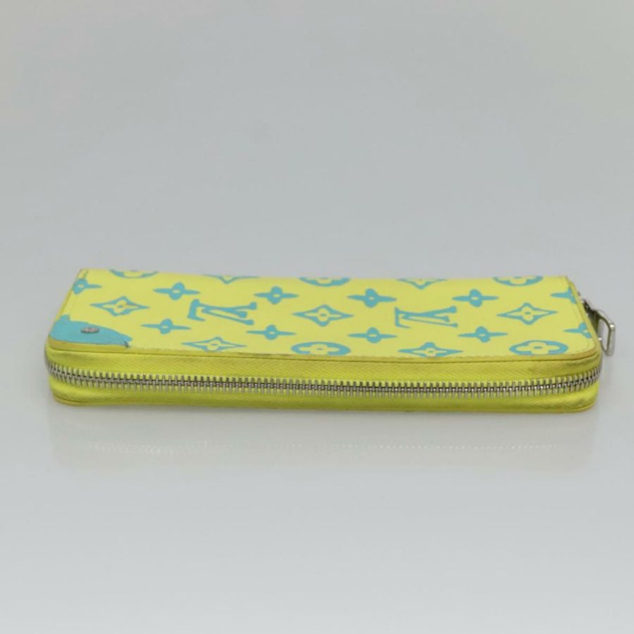 【日本直送】路易威登 Playground Zippy 直式錢包 黃色 M82005 正品 132783-2