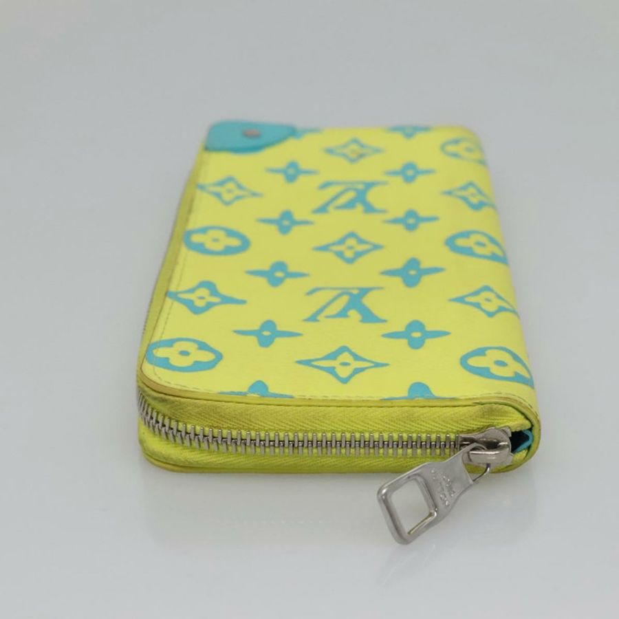 【日本直送】路易威登 Playground Zippy 直式錢包 黃色 M82005 正品 132783-4