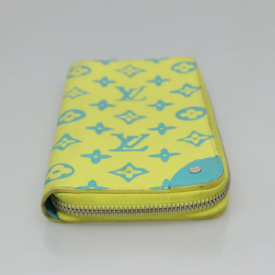 【日本直送】路易威登 Playground Zippy 直式錢包 黃色 M82005 正品 132783-5