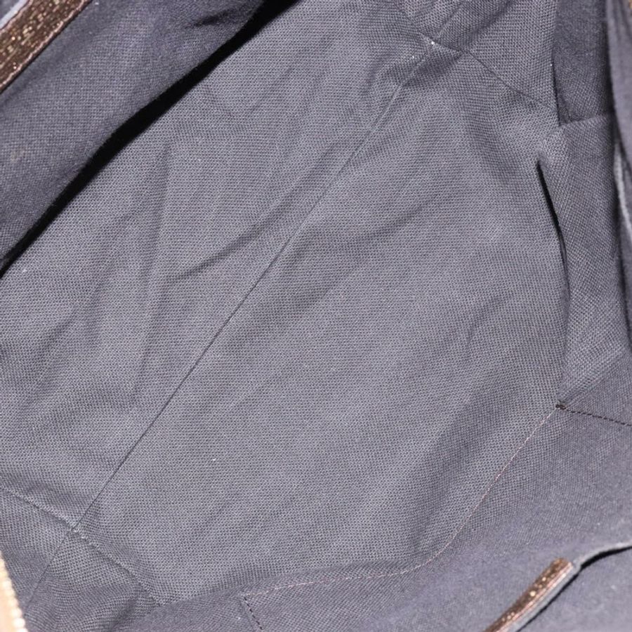 【日本直送】BURBERRY Nova 格紋手提包 PVC 米色 金色 正品 133565-10
