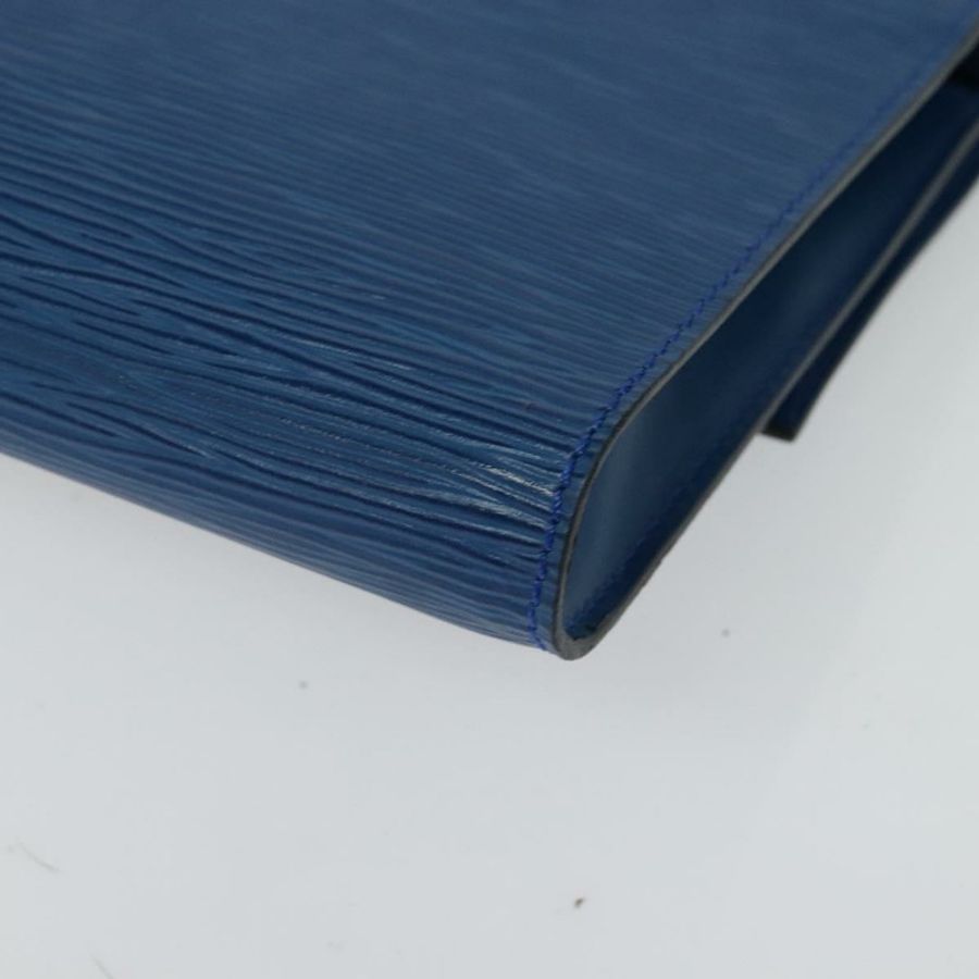 【日本直送】路易威登 Epi Pochette Arche 單背包 藍色 M52575 LV 正品 133691-17