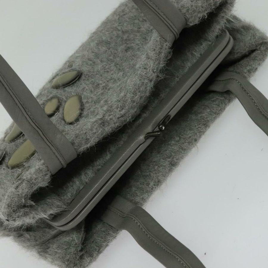 【日本直送】BOTTEGA VENETA 手提包 皮革 灰色 正品 135568-5